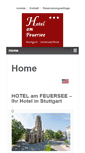 Mobile Screenshot of hotel-am-feuersee.de